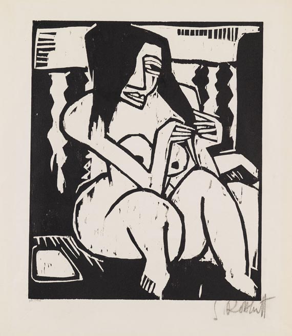 Frau mit..., 1913