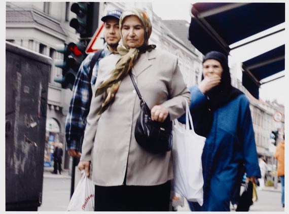 Thomas Struth - Obdachlose fotografieren Passanten