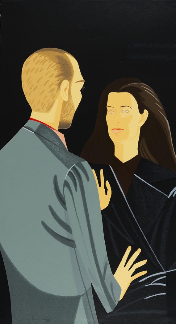 Alex Katz - Francesco and Alba Clemente