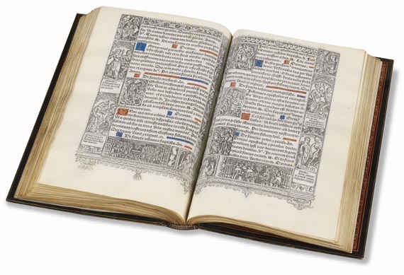   - Hore intemerate dei genitricis Virginis marie. Auf Pgt. Paris 1506. - Weitere Abbildung