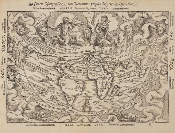 Peter Apian - Cosmographia. Antwerpen 1584. - Weitere Abbildung