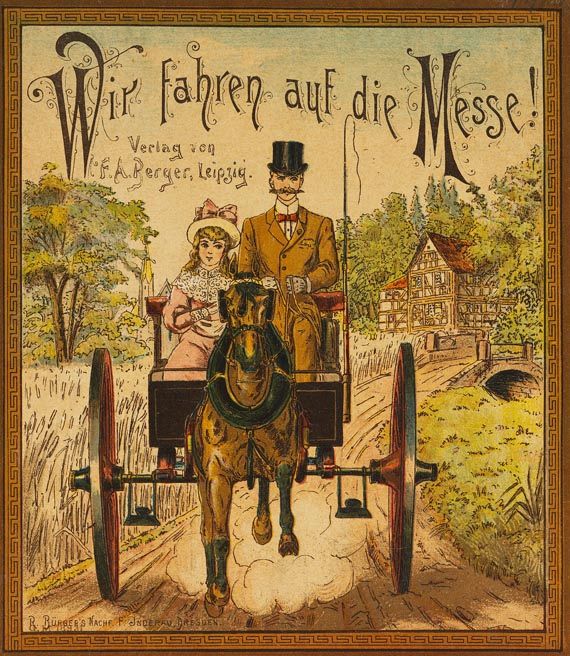 Aufstellbilderbuch - Wir fahren auf die Messe! 1875 (119b)