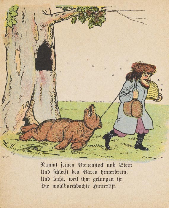 Lothar Meggendorfer - Der Russe und der Bär. 1895 (304)