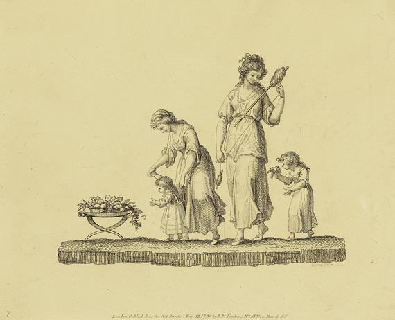 Peltro William Tomkins - Book of etchings. 1790.