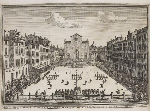 Pietro Bini - Memorie del Calcio Fiorentino. 1688. - Weitere Abbildung