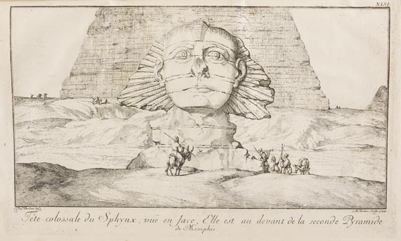 Frederik Louis Norden - Travels in Egypt and Nubia. 2 Bde. 1757.
