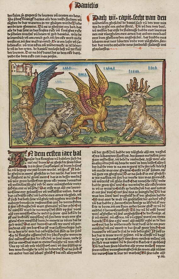   - Biblia germanica inferior. 1494 - Weitere Abbildung