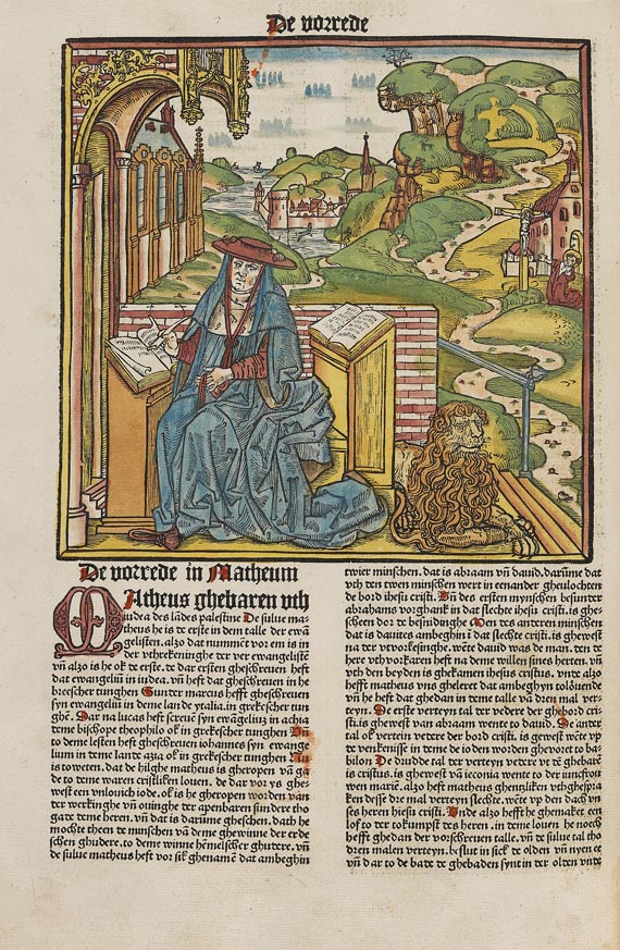   - Biblia germanica inferior. 1494
