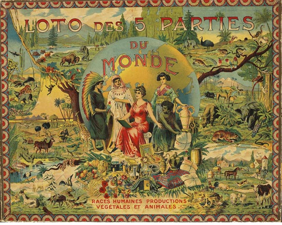 Loto des 5 parties du monde - Loto des 5 parties du monde.