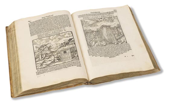 Georg Agricola - Berckwerck Buch. 1580. - Weitere Abbildung