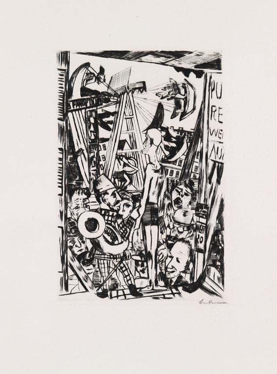 Max Beckmann - Jahrmarkt - Weitere Abbildung