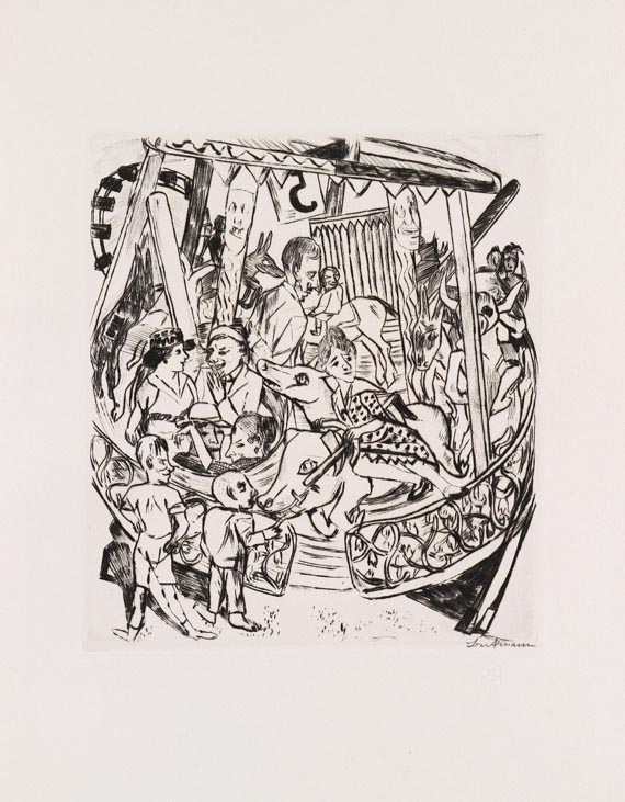 Max Beckmann - Jahrmarkt - Weitere Abbildung