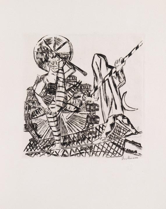 Max Beckmann - Jahrmarkt - Weitere Abbildung