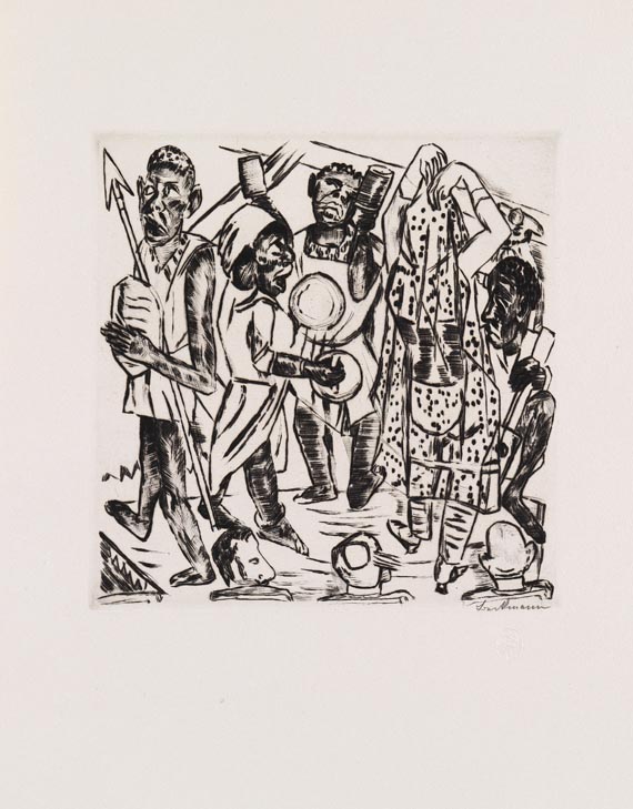 Max Beckmann - Jahrmarkt - Weitere Abbildung