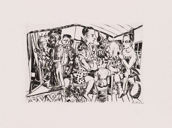 Max Beckmann - Jahrmarkt - Weitere Abbildung