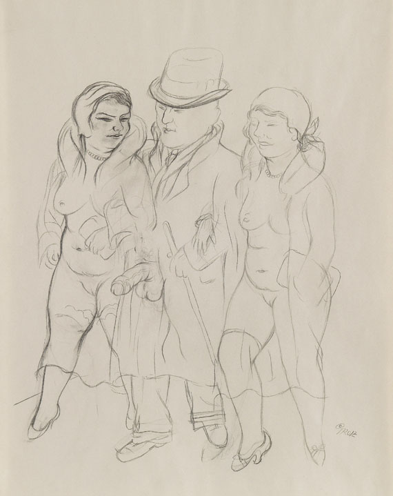 George Grosz - Die Passanten