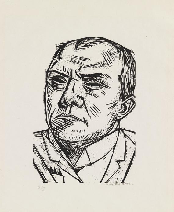 Max Beckmann - Selbstbildnis