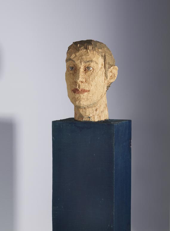 Stephan Balkenhol - Kopfsäule - Weitere Abbildung