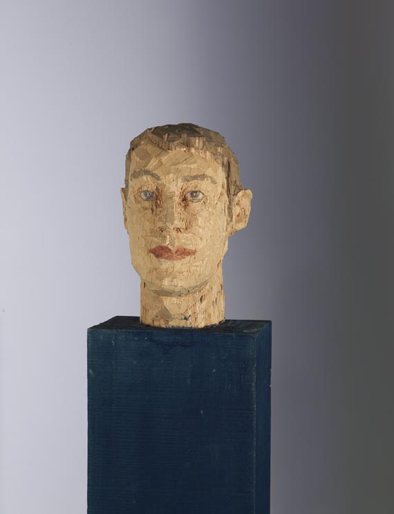 Stephan Balkenhol - Kopfsäule - Weitere Abbildung