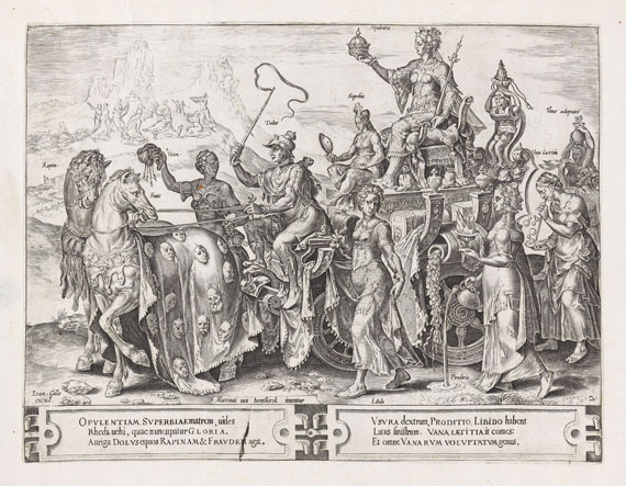 Dirk Volkertsz. Coornhert - 8 Bll.: Circulus vicissitudes rorum humanorum (Unbeständigkeit der menschlichen Dinge) - Weitere Abbildung