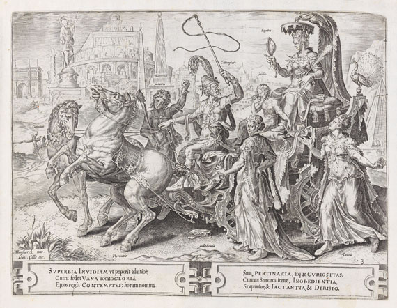 Dirk Volkertsz. Coornhert - 8 Bll.: Circulus vicissitudes rorum humanorum (Unbeständigkeit der menschlichen Dinge) - Weitere Abbildung