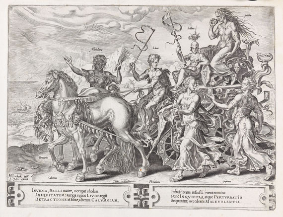 Dirk Volkertsz. Coornhert - 8 Bll.: Circulus vicissitudes rorum humanorum (Unbeständigkeit der menschlichen Dinge) - Weitere Abbildung