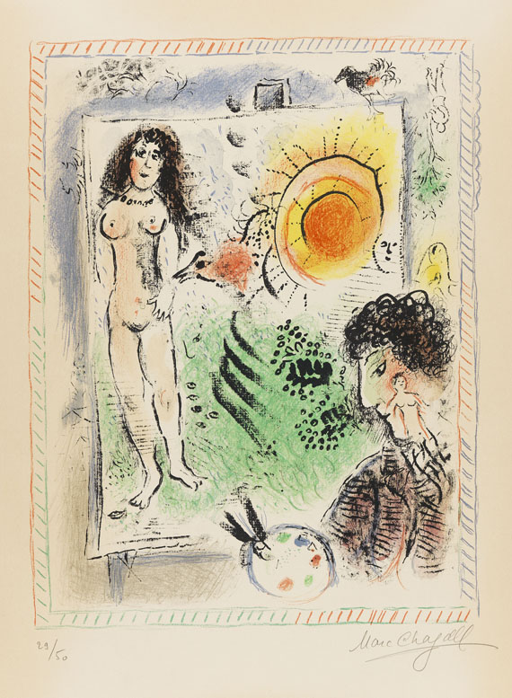 Marc Chagall - Le soleil de l