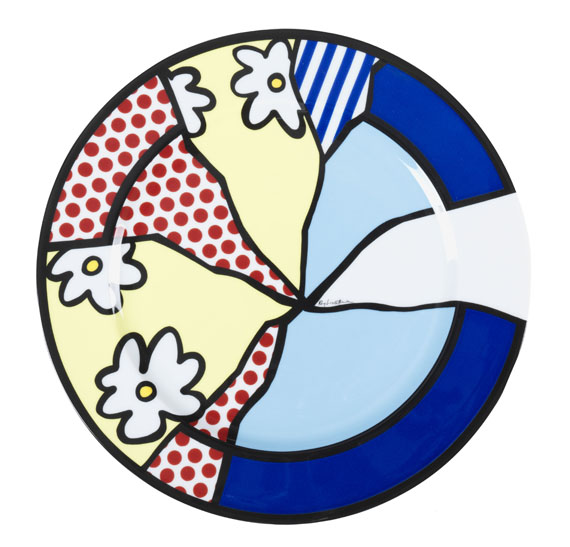 Roy Lichtenstein - 6 Rosenthal Künstler-Platzteller - Weitere Abbildung
