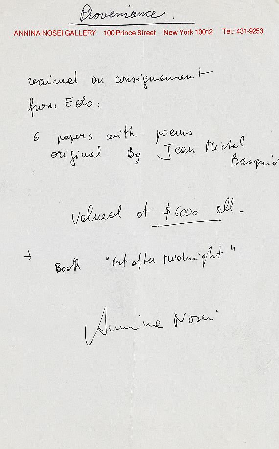 Jean-Michel Basquiat - Astronaut - Weitere Abbildung