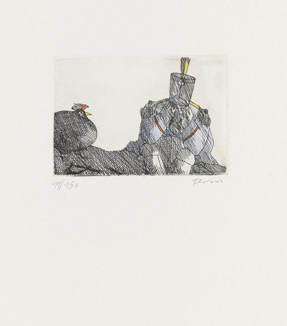 Paul Flora - Fauna - Weitere Abbildung