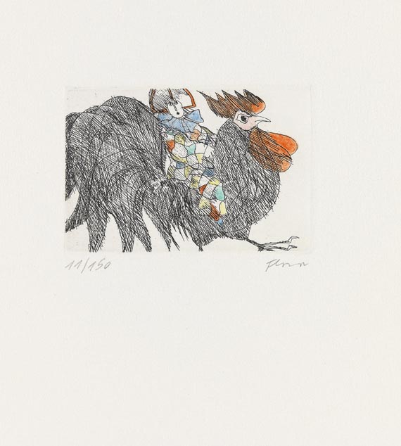 Paul Flora - Fauna - Weitere Abbildung