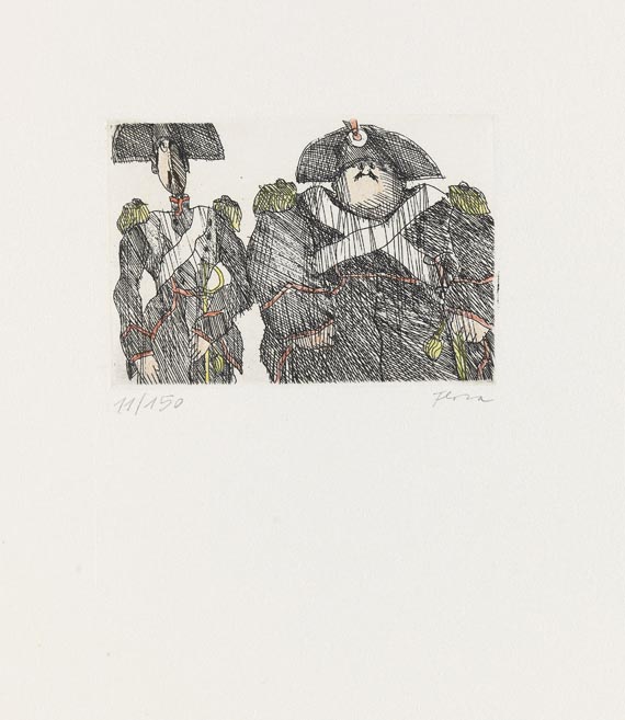 Paul Flora - Fauna - Weitere Abbildung