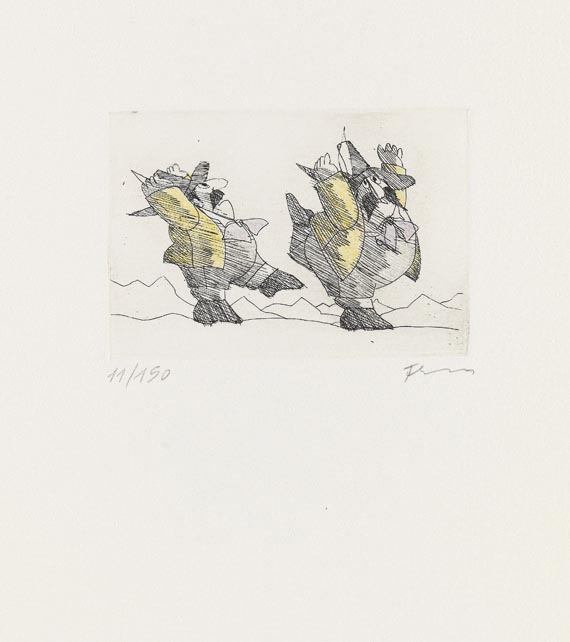 Paul Flora - Fauna - Weitere Abbildung