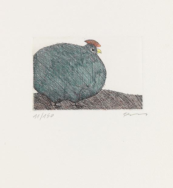 Paul Flora - Fauna - Weitere Abbildung