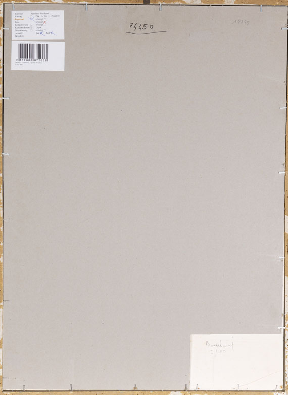 Agostino Bonalumi - Bianco - Rückseite