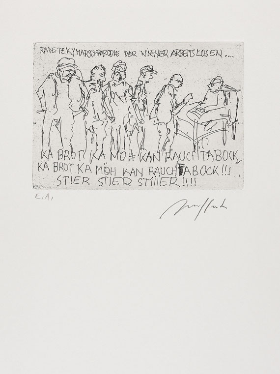 Alfred Hrdlicka - Die Revolution 1848. 1998.