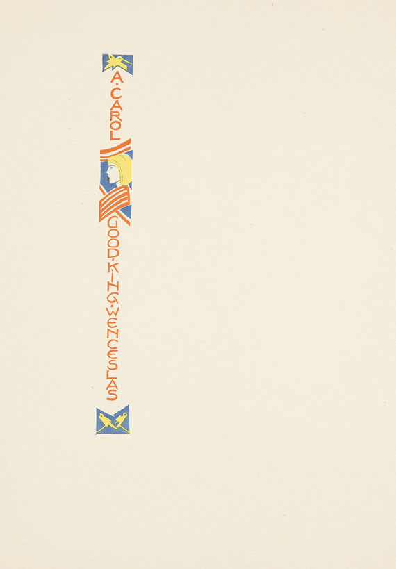 Jessie M. King - A carol. 1919. - Weitere Abbildung