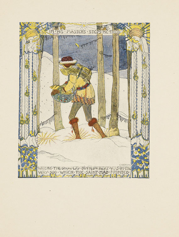 Jessie M. King - A carol. 1919. - Weitere Abbildung