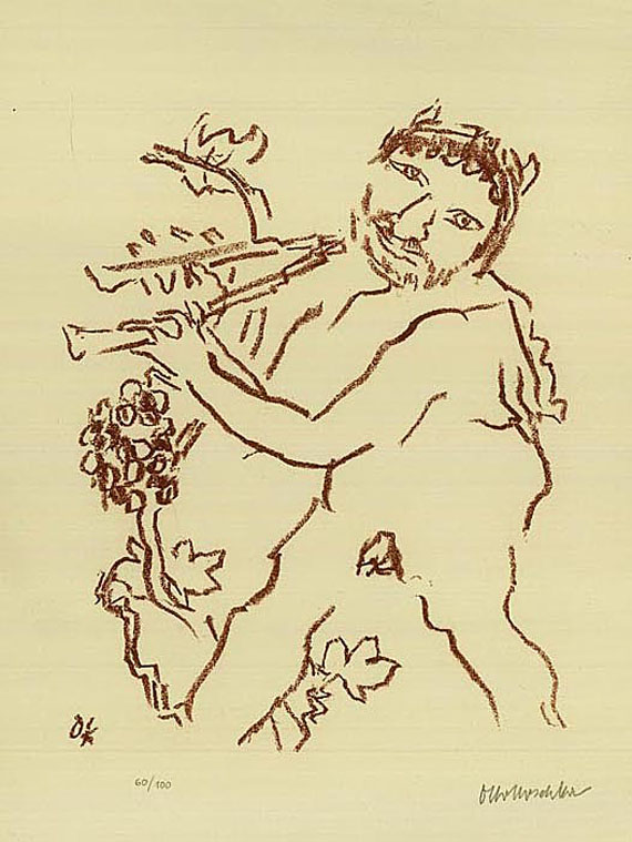 Oskar Kokoschka - Schir-Haschirim. 1977