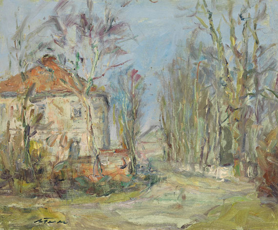 Albert Feser - Vorfrühling in Othmarschen