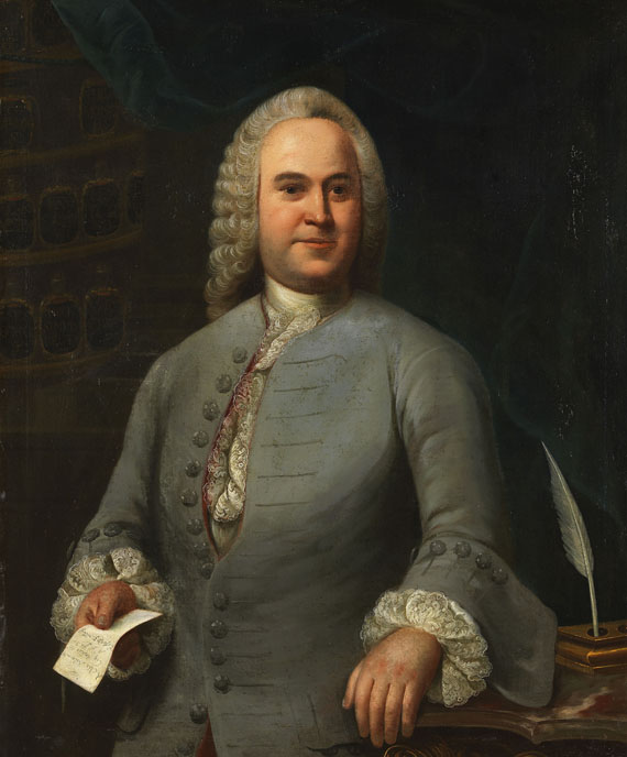 Nicolaus Georg Geve - Porträt eines Apothekers