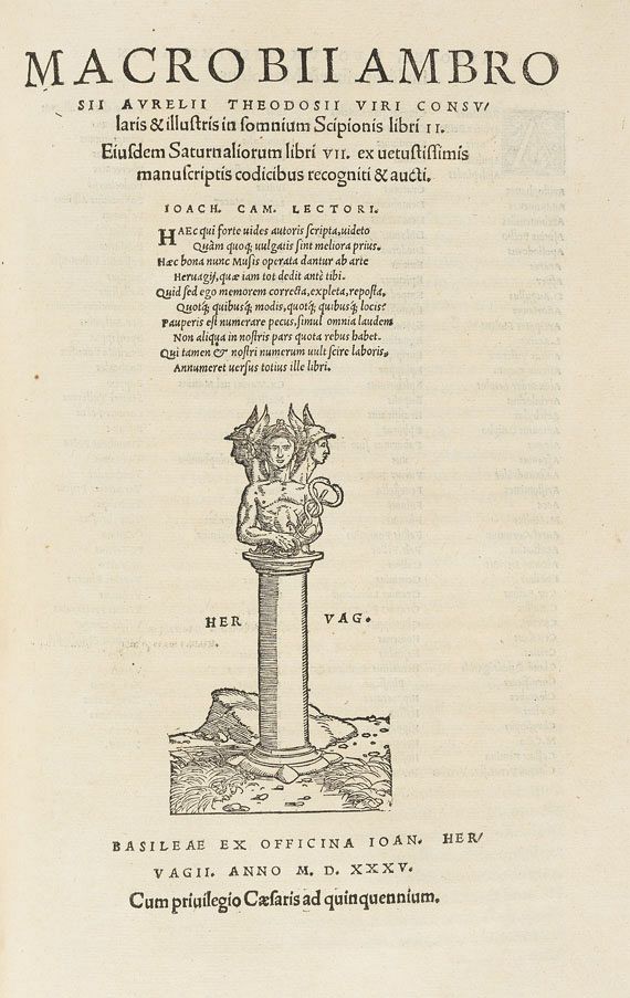 Giovanni Boccaccio - Genealogias deorum. 1532. - Weitere Abbildung