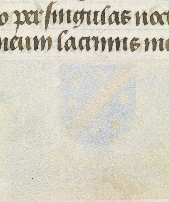  Manuskript - Stundenbuch auf Pergament. Flandern um 1500. - Weitere Abbildung