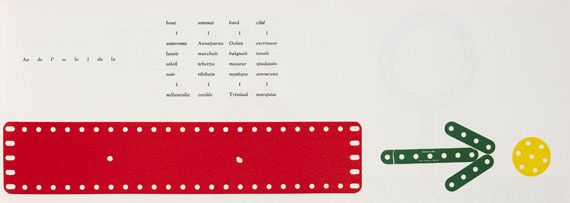 Enrico Baj - Raymond Queneau: Meccano. 1966. - Weitere Abbildung