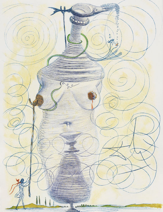 Salvador Dalí - Illustre Casanova. 1967. - Weitere Abbildung
