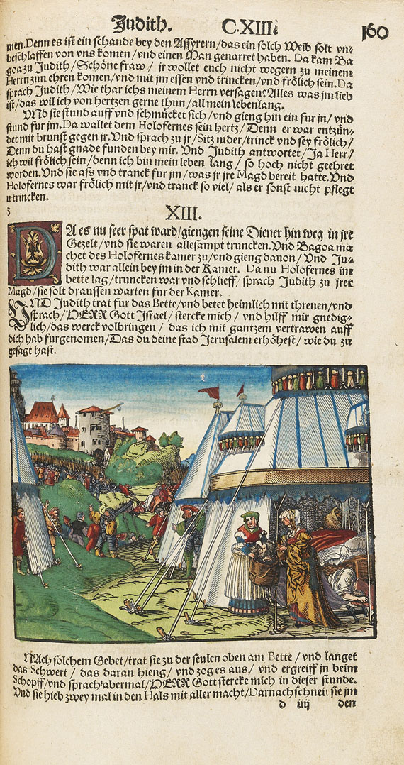 Martin Luther - Biblia germanica, altkoloriert. 1547. - Weitere Abbildung