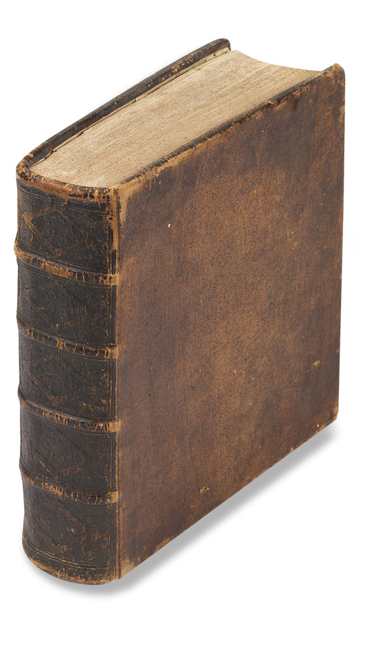 Johann Leonhard Rost - Astronomisches Handbuch. 1718. - Einband