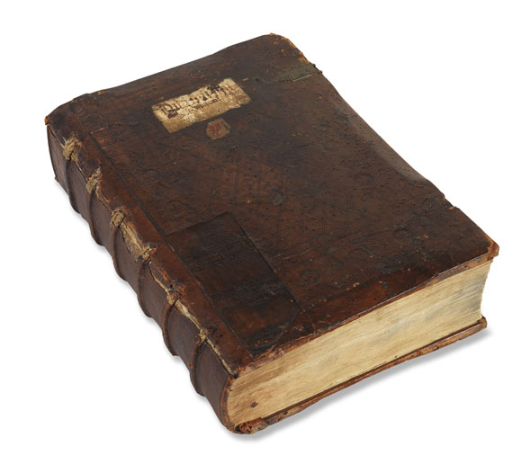  Ludolphus de Saxonia - Vita Christi, 1487. - Einband