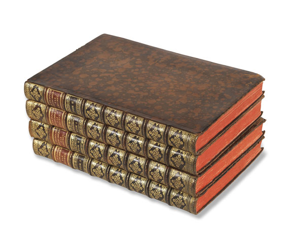 Noel Chomel - Dictionnaire oeconomique, 1732-1740. - Einband
