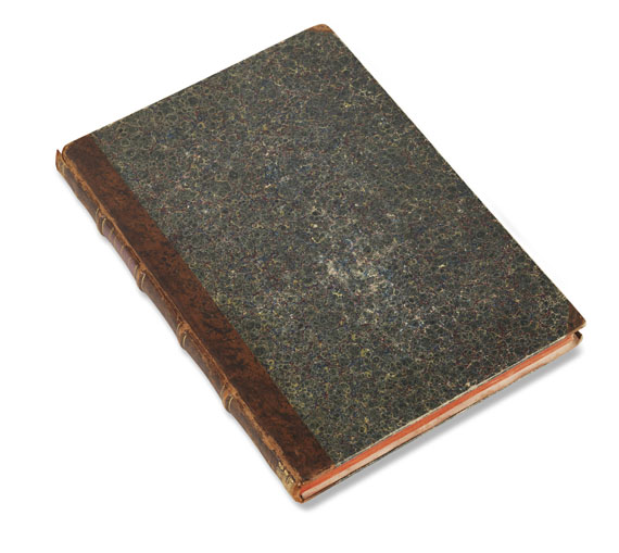 Ernst Wilhelm Drümpelmann - Abbildungen ... Thierreich aus den nördl. Provinzen Russlands. 1811. Heft 1-8 (von 9). - Einband